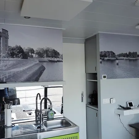 Hotel en barco Houseboat Tiny Griffin Nieuwpoort